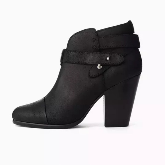 Rag & Bone Harrow Bootie Black size 38.5 8/8.5 - Picture 1 of 10